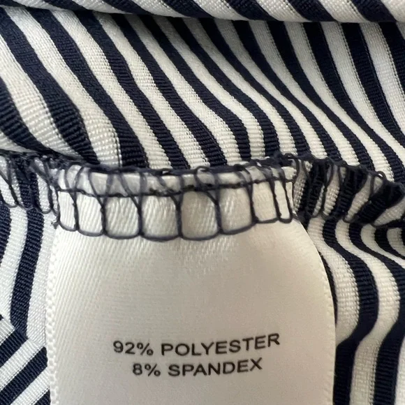 Peter Millar Blue Stripe Polo Size M - Picture 2 of 5